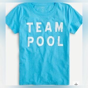 NWT J Crew Team Pool T-Shirt Size Small